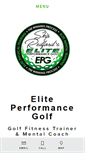 Mobile Screenshot of eliteperformancegolf.com